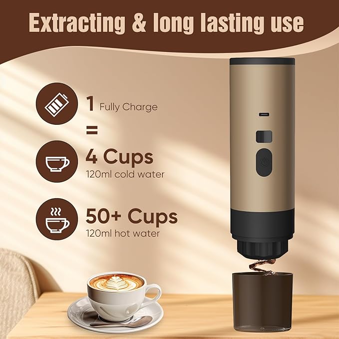 Portable & Automatic Coffee Maker ©