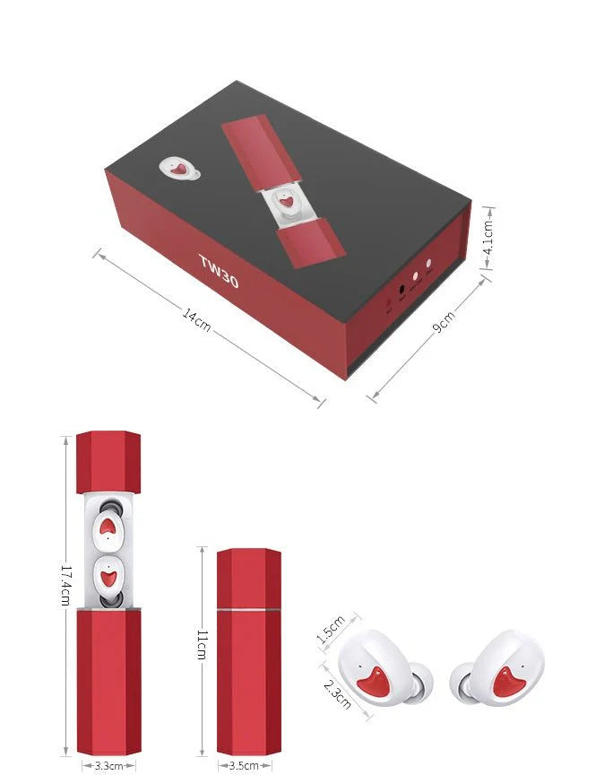 Metal Rod In-Ear Wireless Headphones 56.00 AED